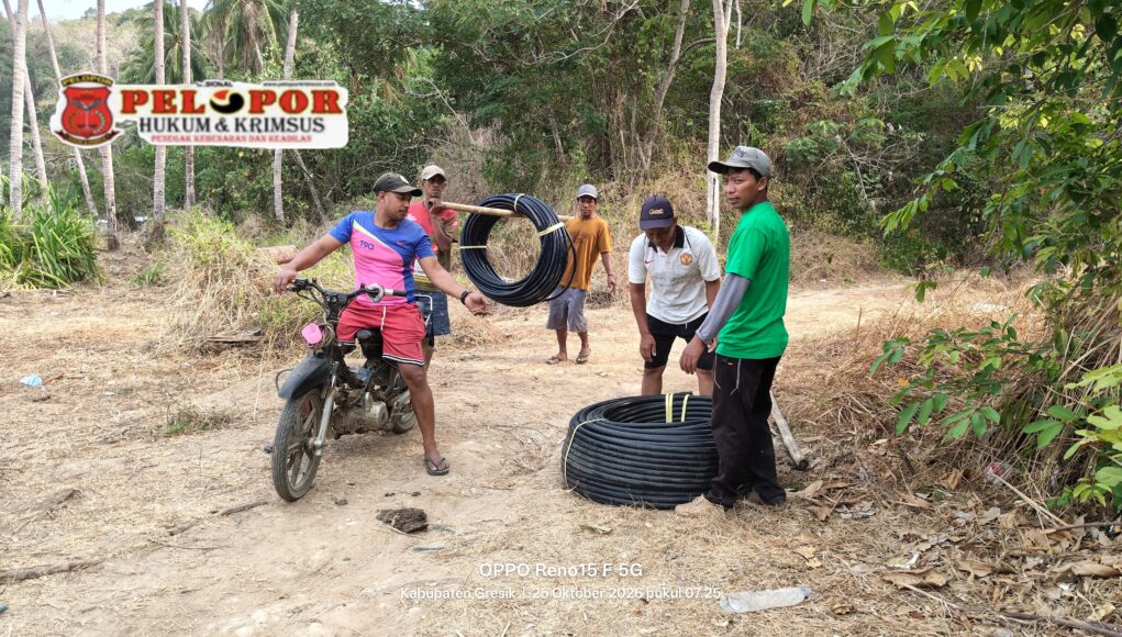 Ketua Kelompok Nelayan Tanjung Putri Kumalasa Manfaatkan Air Bersih Somber Celok Untuk Nelayan.