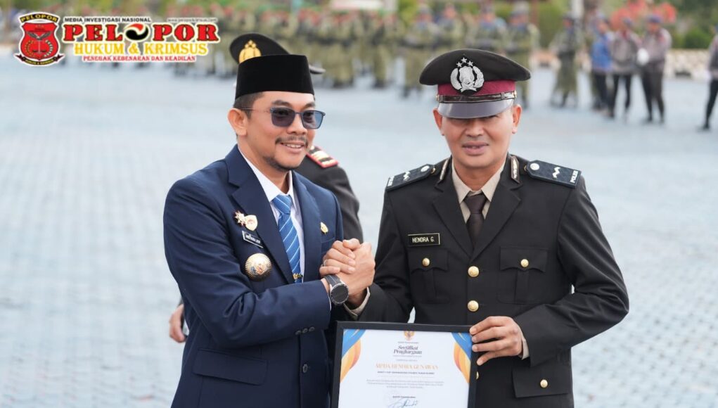 Hari Kesaktian Pancasila 2026, Bupati Tanah Bumbu Apresiasi Personel Polres Berprestasi dalam P4GN