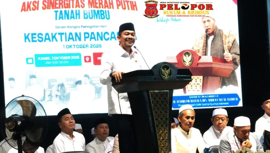 Hari Kesaktian Pancasila, Tanah Bumbu Hadirkan Habib Musthofa dalam Tabligh Akbar Sinergitas Merah Putih
