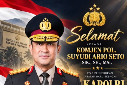 Suyudi Ario Seto Resmi Jadi Kapolri, Gantikan Listyo Sigit Prabowo