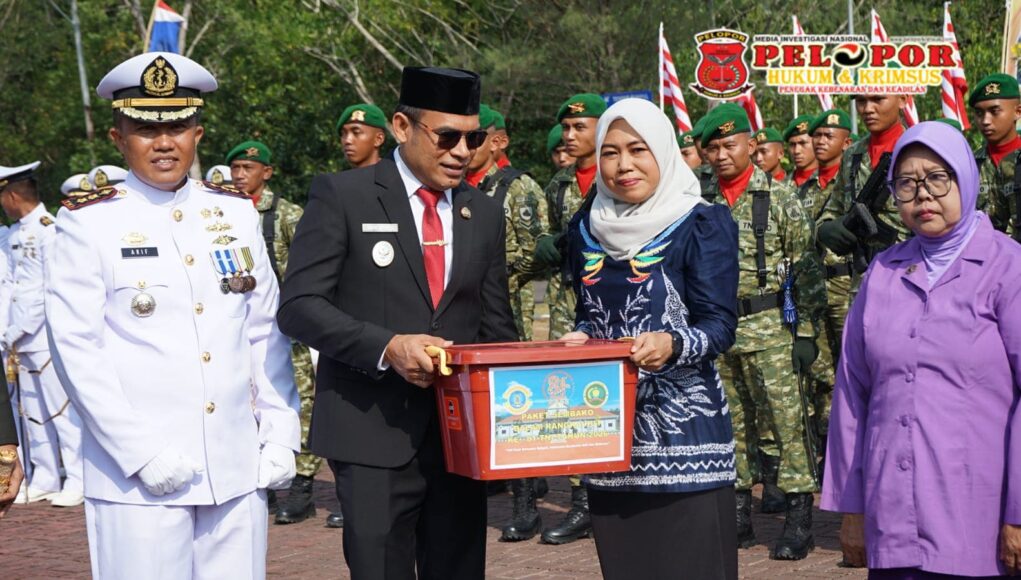 Pemkab Kotabaru Hadiri Upacara HUT ke-81 TNI, Tegaskan Komitmen Perkuat Sinergi