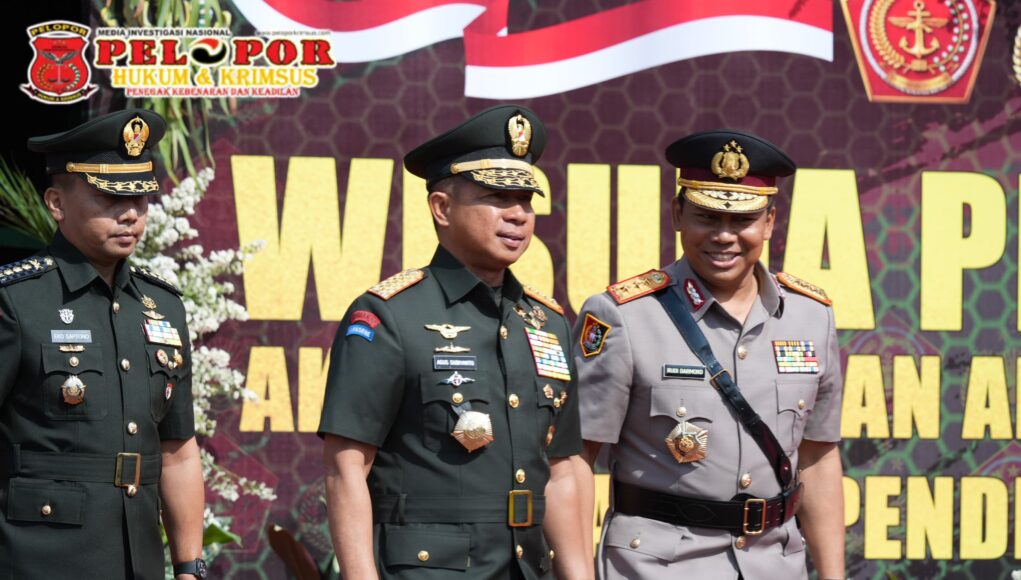 1.944 Taruna TNI-Polri Resmi SandangPangkat Prajurit Taruna dan Bhayangkara Taruna