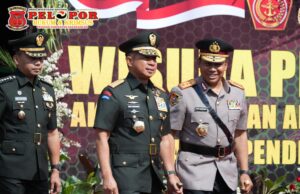 1.944 Taruna TNI-Polri Resmi SandangPangkat Prajurit Taruna dan Bhayangkara Taruna