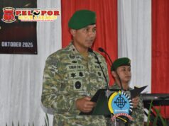 Danrem 072/Pamungkas Pimpin Sertijab Kasiren dan Kasi Intel